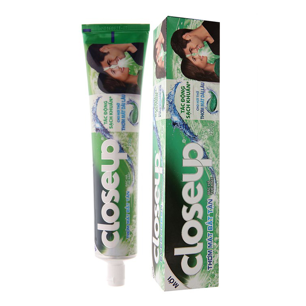 Kem Đánh Răng Thơm Mát Bạc Hà Close Up Menthol Burst