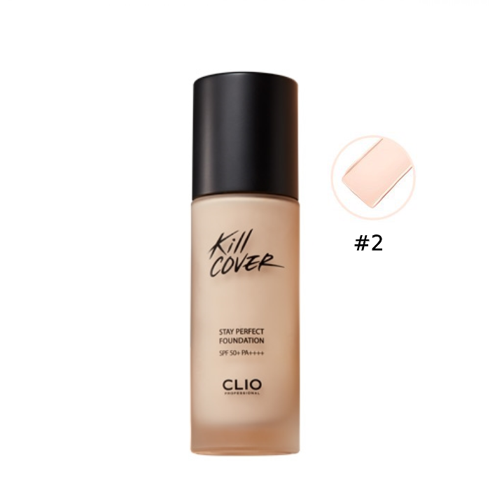 Kem Nền Hiệu Ứng Siêu Mịn Clio Kill Cover Stay Perfect Foundation 35G