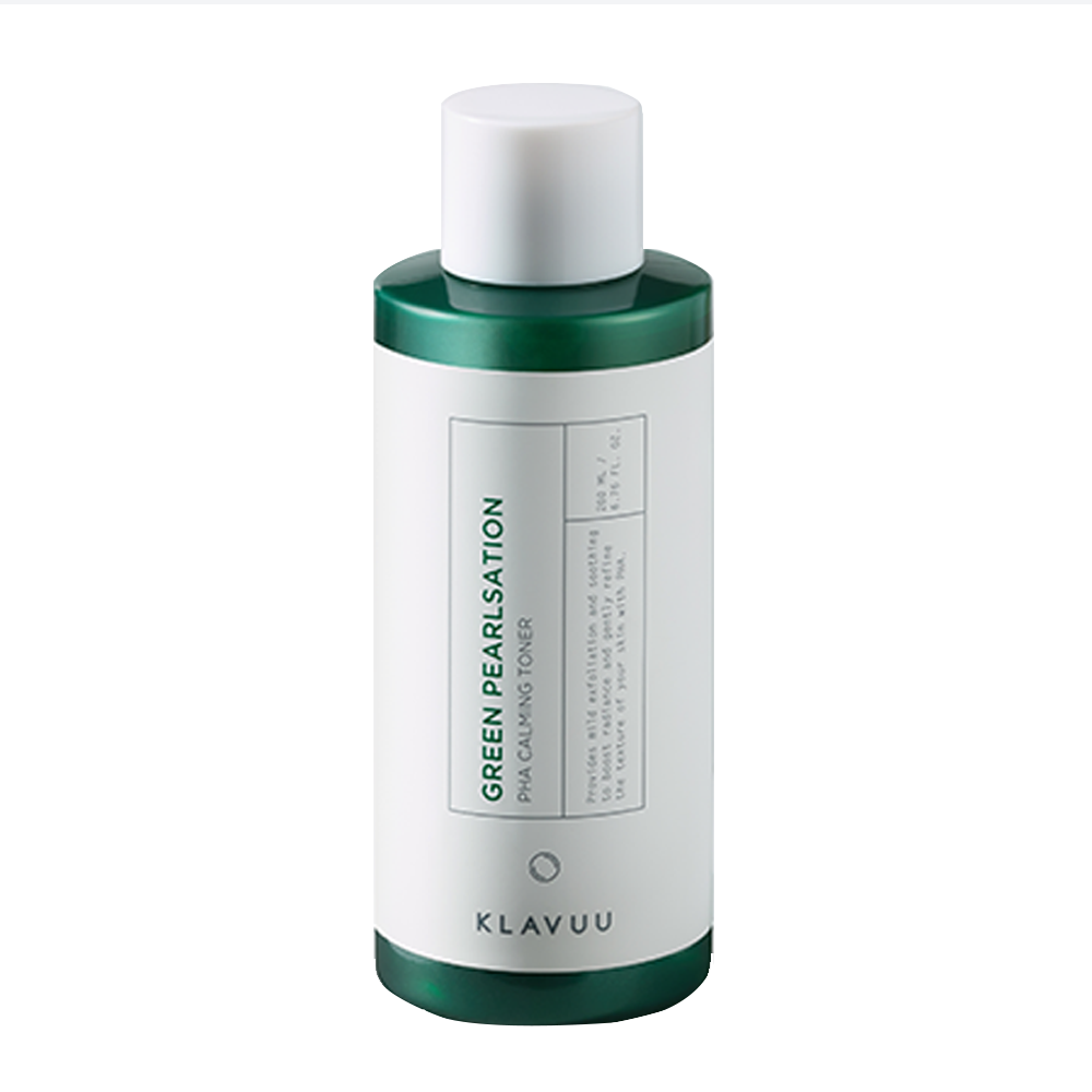 Nước Cân Bằng Cho Da Mụn Klavuu Green Pearlsation Pha Calming Toner 200Ml
