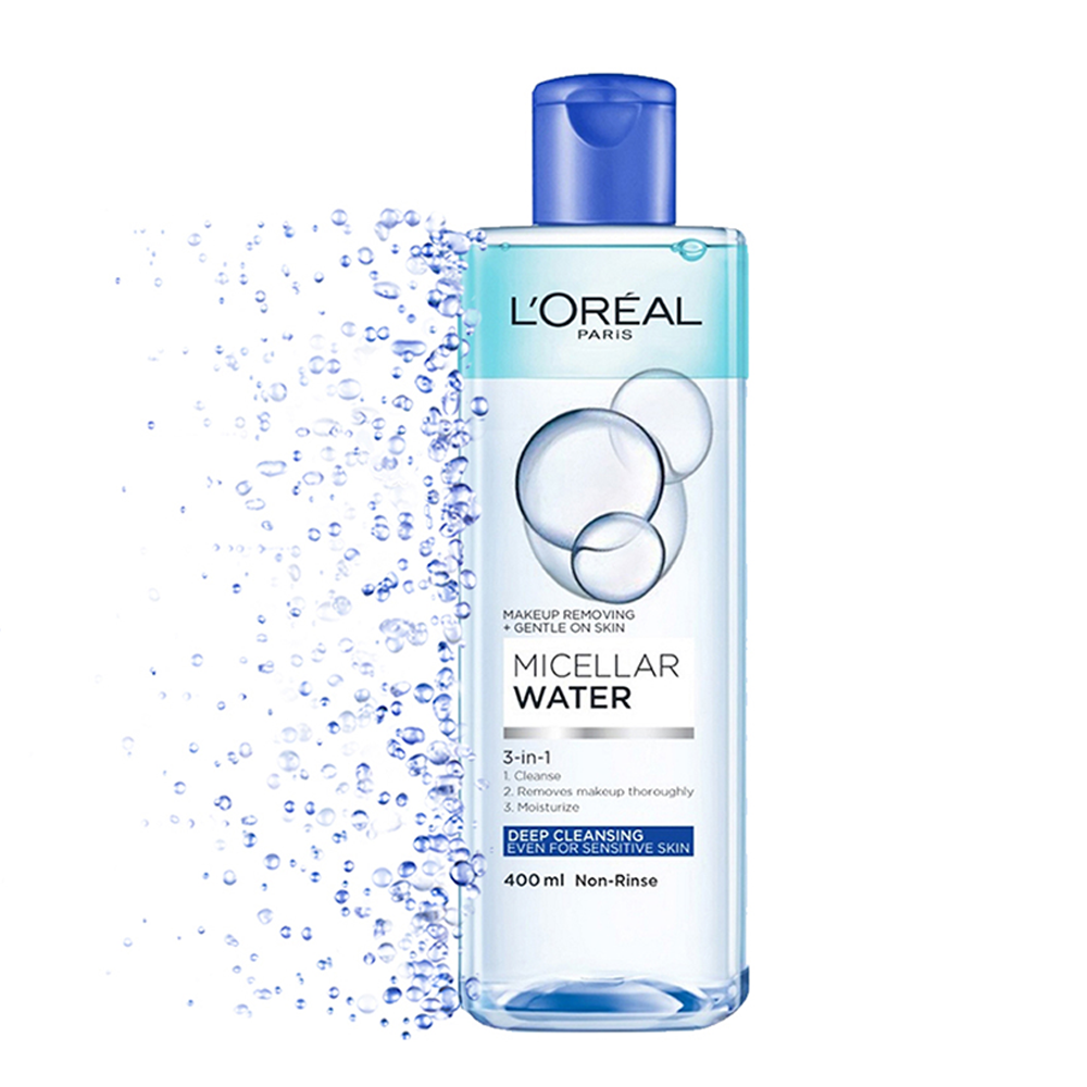 Nước Tẩy Trang Sạch Sâu L’oreal Micellar Water Deep Cleansing Even For Sensitive Skin