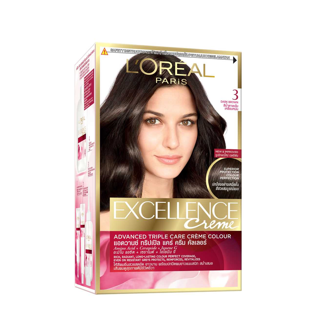 Nhuộm Dưỡng Tóc Phủ Bạc L'oreal Paris Excellence Y19 Ebt 172Ml