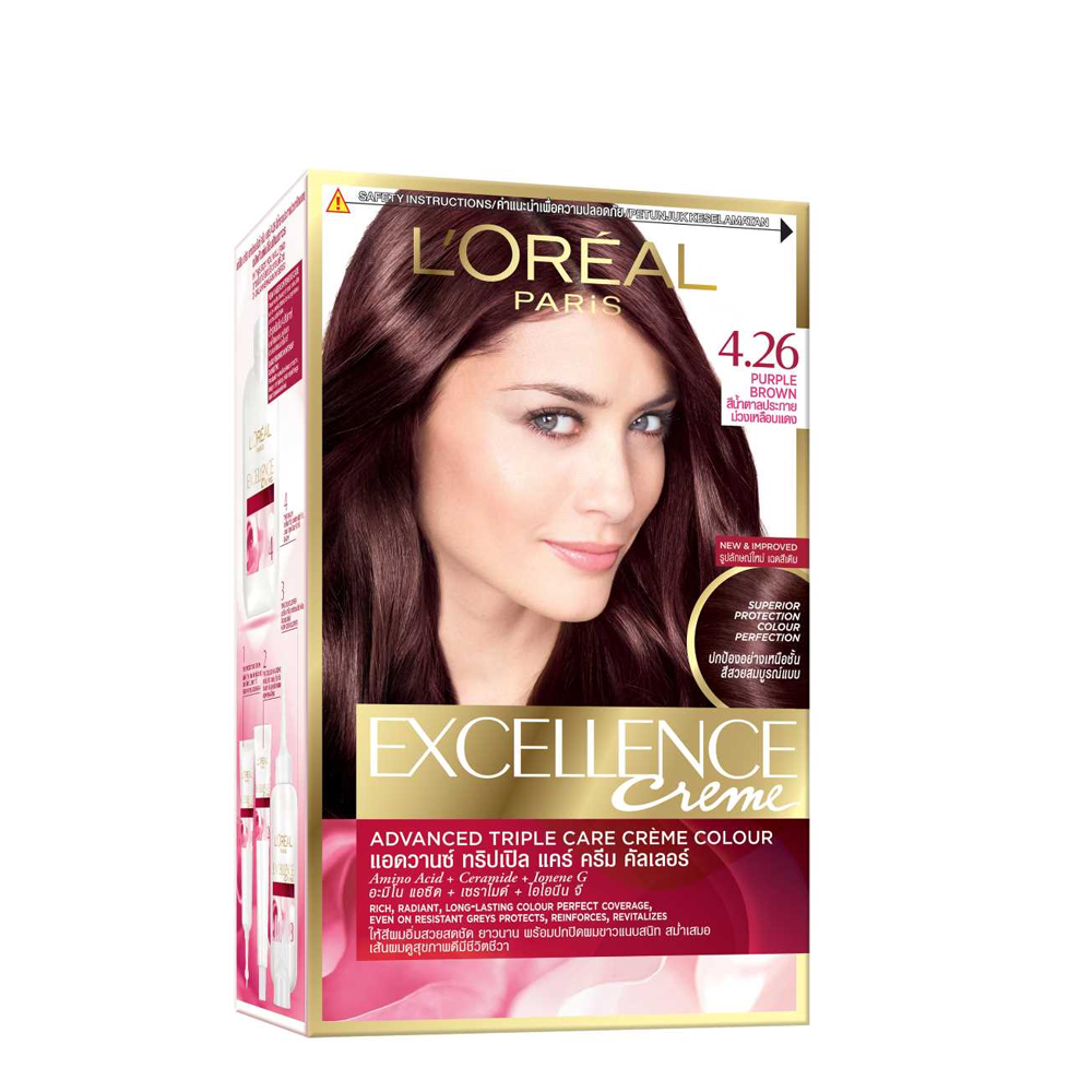 Nhuộm Dưỡng Tóc Phủ Bạc L'oreal Paris Excellence Y19 Ebt 172Ml 4.26