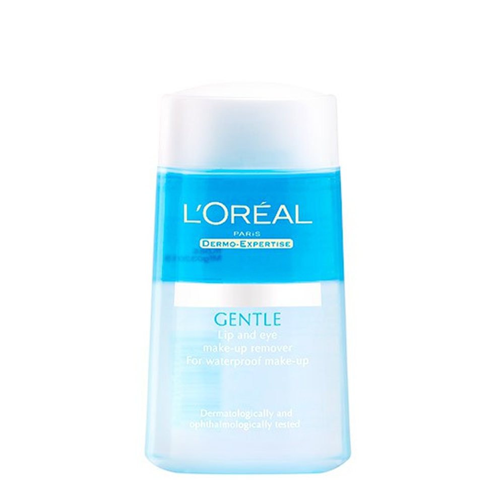 Nước Tẩy Trang Mắt Môi L'oreal Paris Gentle Lip & Eye Makeup Remover 125Ml