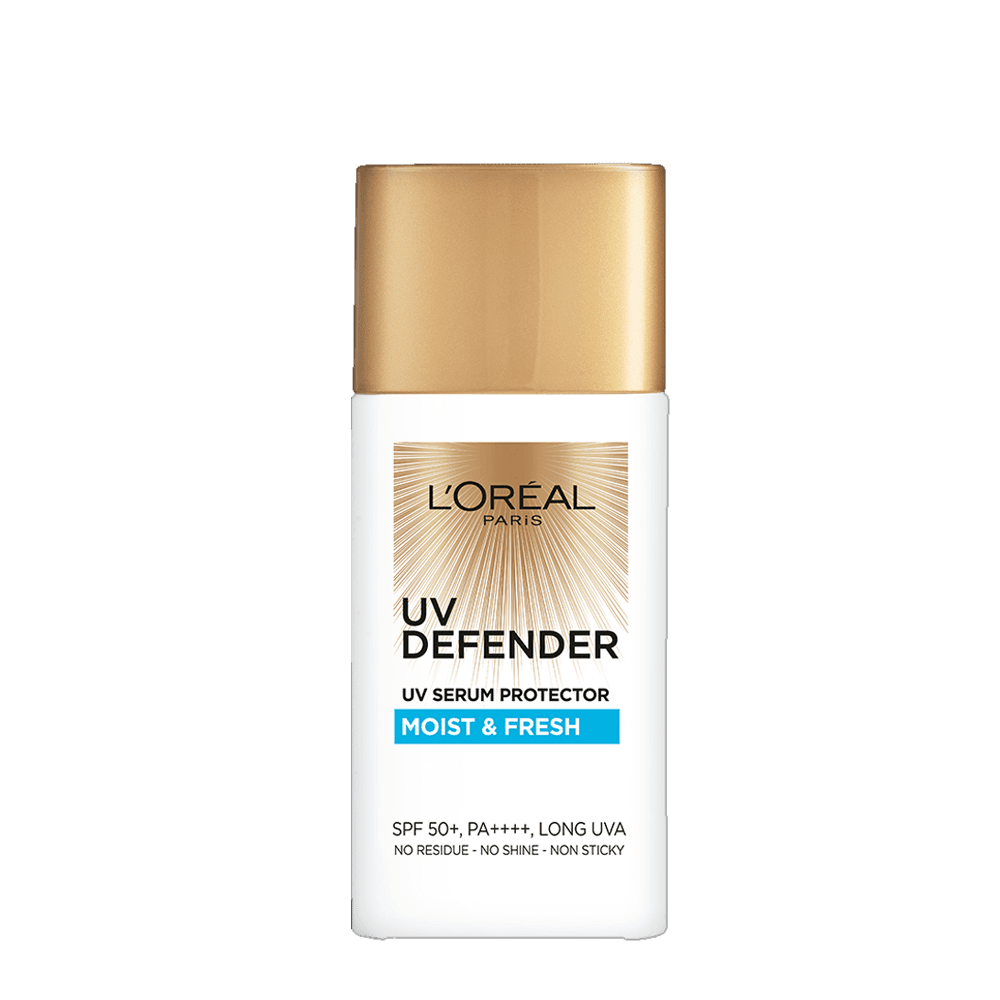 Kem Chống Nắng Cấp Ẩm L'oreal Paris Uv Defender Moist And Fresh 50Ml