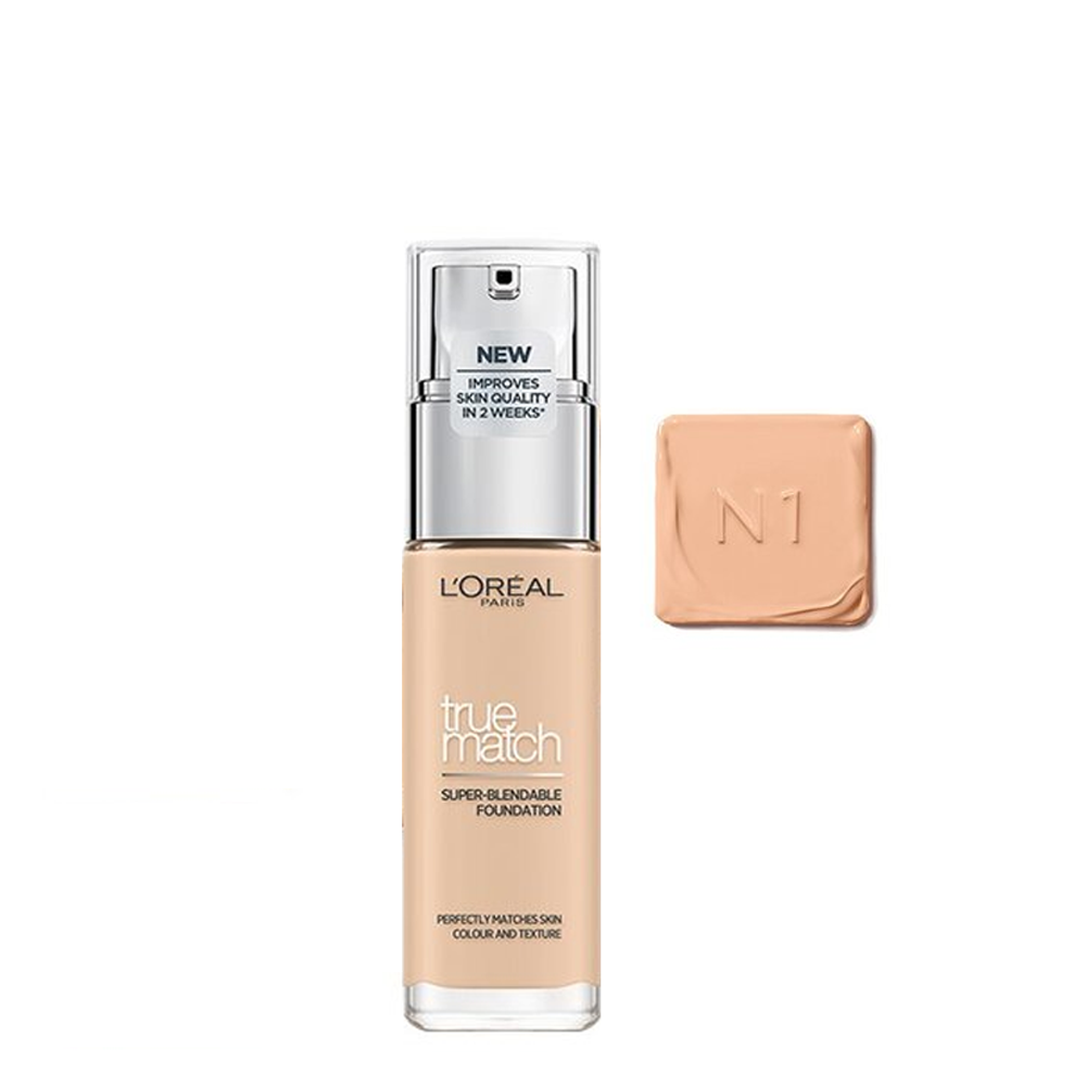 Kem Nền Che Phủ Hoàn Hảo L’oreal True Match Super - Blendable Foundation 30Ml