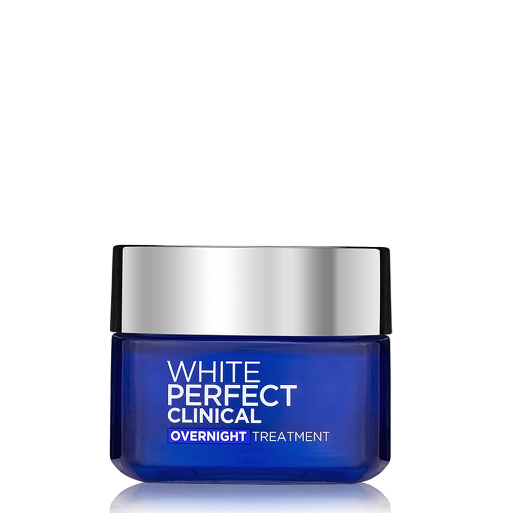 Kem Dưỡng Đêm Làm Sáng Da, Giảm Thâm Nám L’oreal White Perfect Clinical Overnight Treatment 50Ml