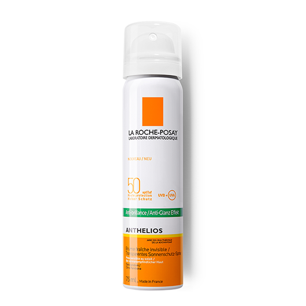 Xịt Chống Nắng Kiểm Soát Dầu La Roche - Posay Anthelios Anti - Shine Invisible Fresh Mist 75Ml