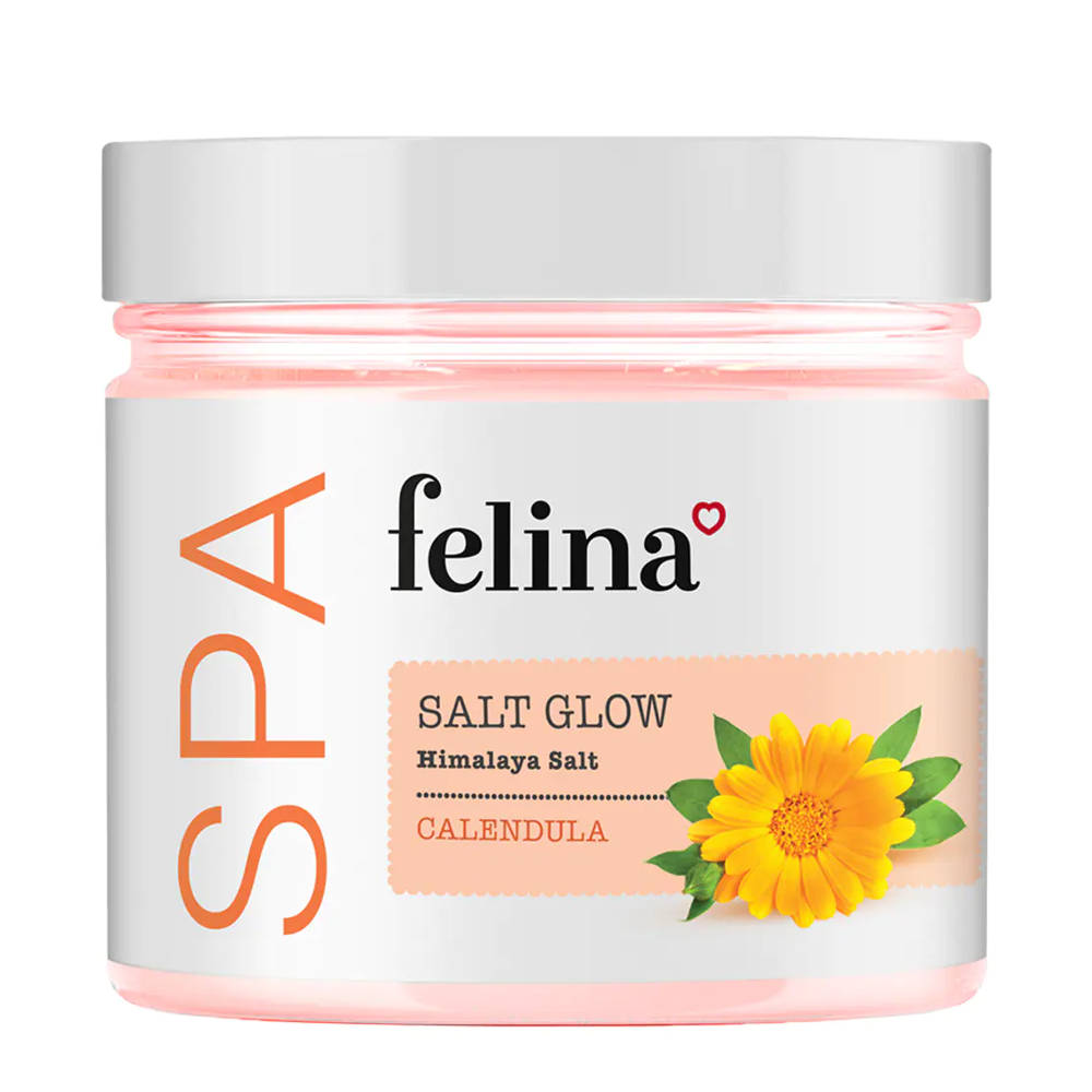 Muối Biển Tẩy Tế Bào Chết Chiết Xuất Hoa Cúc Felina Salt Glow Calendula 500G