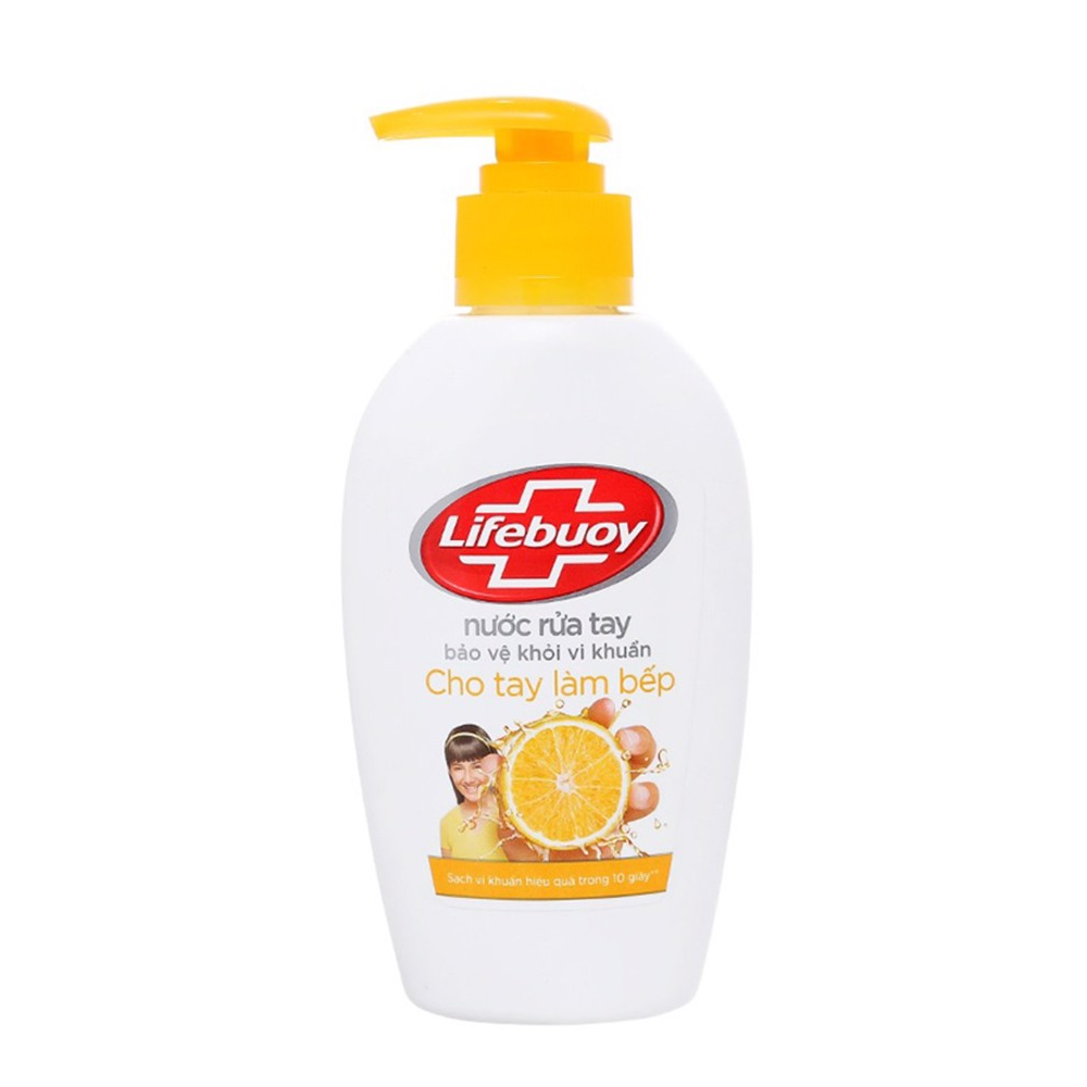 Nước Rửa Tay Cho Tay Làm Bếp Lifebuoy Liquid Handwash Kitchen Fresh