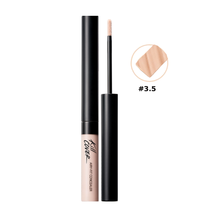 Kem Che Khuyết Điểm Tự Nhiên Clio Kill Cover Airy - Fit Concealer 3G 3.5 Vanilla [Không Đổi Trả, Hsd Từ Tháng 10/2022 Đến Tháng 12/2022]