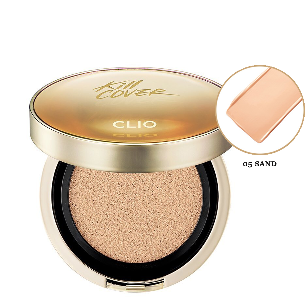 Phấn Nước Clio Kill Cover Cica Serum Cushion Spf50+ Pa+++ (15Gx2) 05 Sand
