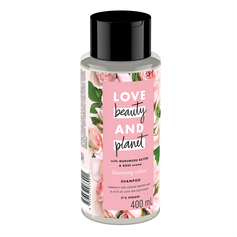 Dầu Gội Cho Tóc Nhuộm Love Beauty&Planet Blooming Colour Shampoo 400Ml