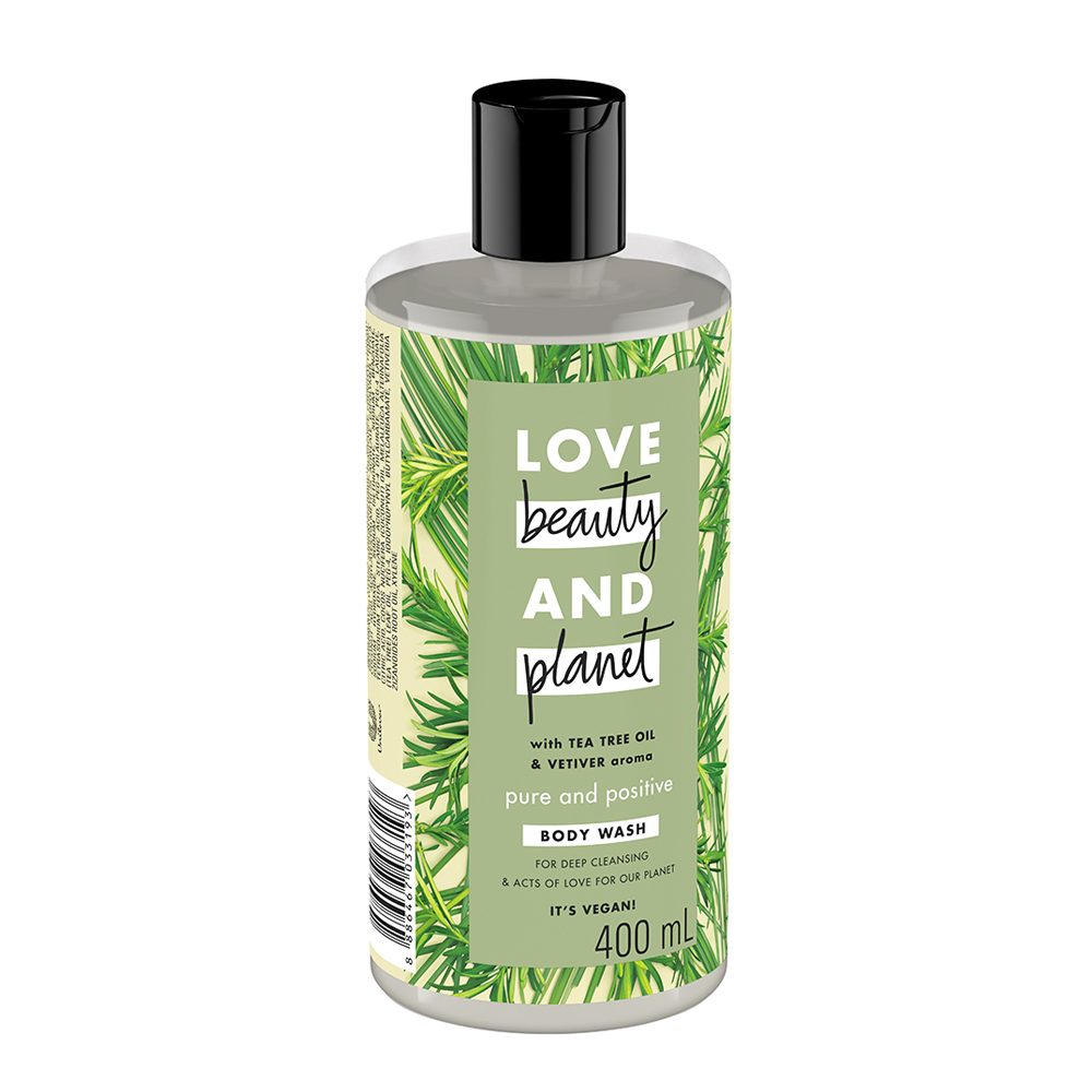 Sữa Tắm Sạch Sâu Love Beauty&Planet Pure And Positive Body Wash 400Ml