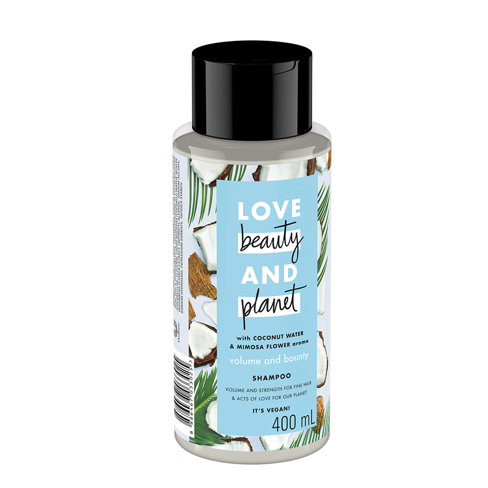 Dầu Gội Tóc Bồng Bềnh Love Beauty&Planet Volume And Bounty Shampoo 400Ml