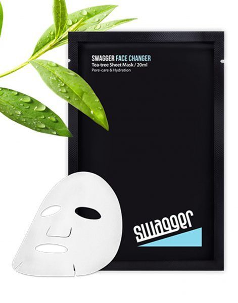 Mặt Nạ Giấy [Sheet Mask] Swagger Face Changer Tea - Tree Sheet Mask (20Ml)