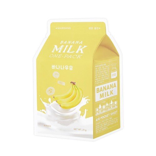 Mặt Nạ Giấy Nuôi Dưỡng Làn Da A'pieu Banana Milk One - Pack 21G