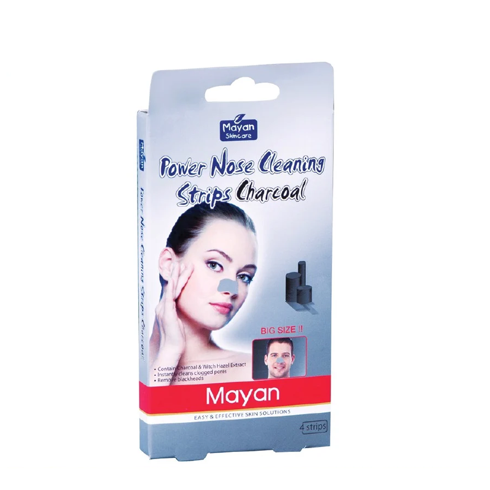 Miếng Lột Mụn Cám Mayan Power Nose Cleaning Strips (4 Miếng)