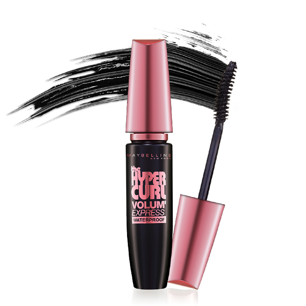 Mascara Cong Dài Mi Maybelline Hyper Curl Volum Express Waterproof 9.2Ml