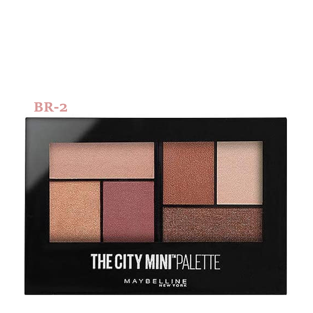 Bảng Màu Mắt Ánh Nhũ Lấp Lánh Maybelline The City Mini Palette 6.1G