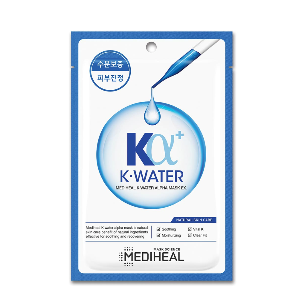 Mặt Nạ Cấp Nước Dưỡng Ẩm Sâu Mediheal K∙Water Alpha Mask Ex 23Ml