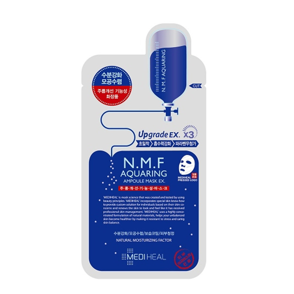Mặt Nạ Cấp Ẩm Sâu Làm Mịn Da Mediheal N.m.f Aquaring Ampoule Mask Ex. 27Ml