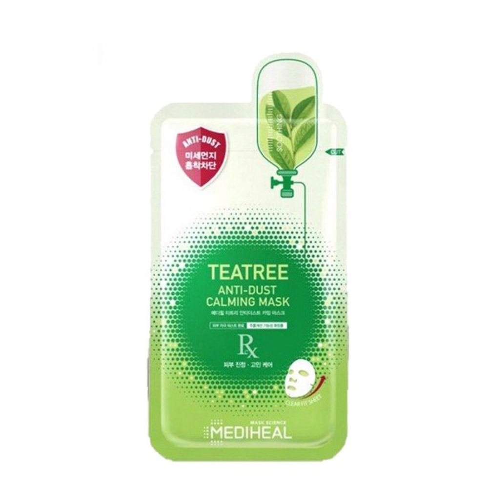 Mặt Nạ Làm Dịu, Bảo Vệ Da Mediheal Teatree Anti - Dust Calming Mask 24Ml