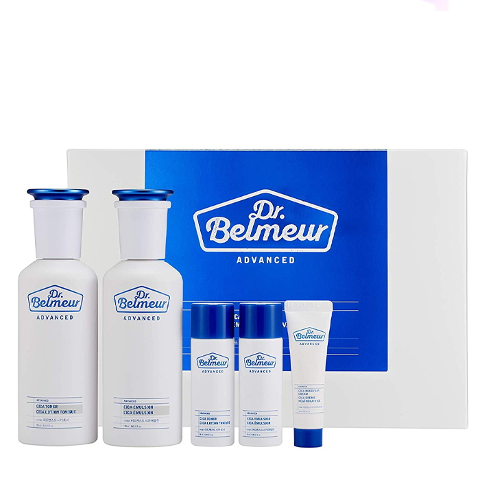 Bộ Sản Phẩm Dưỡng Da Dr.belmeur Advanced Cica Skincare Set (2Ea)