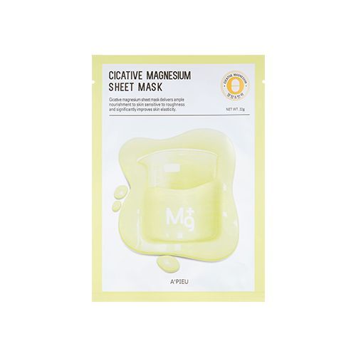 Mặt Nạ Nuôi Dưỡng Và Tăng Độ Đàn Hồi Cho Da A'pieu Cicative Magnesium Sheet Mask 20Ml [Không Đổi Trả, Hsd Từ Tháng 07/2022 Đến Tháng 09/2022]