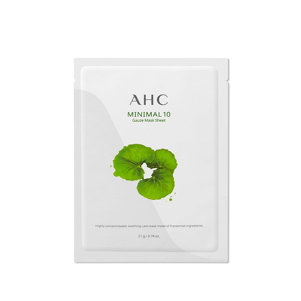 Mặt Nạ Giấy Phục Hồi Da Ahc Minimal 10 Gauze Mask Sheet 21G
