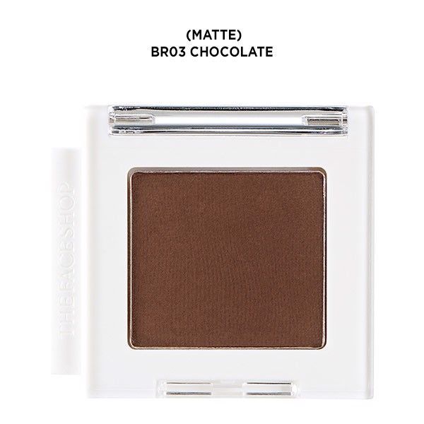 Màu Mắt Dạng Lì Mono Cube Eyeshadow (Matte) Br03 Chocolate