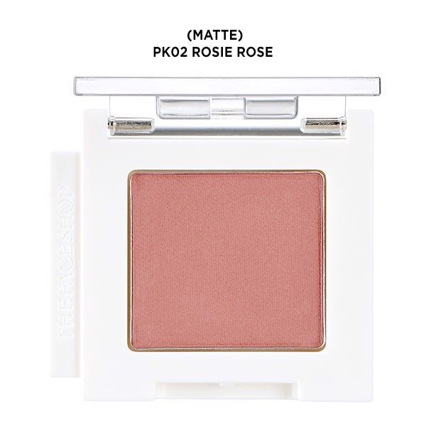 Màu Mắt Dạng Lì Mono Cube Eyeshadow (Matte) Pk02 Rosie Rose