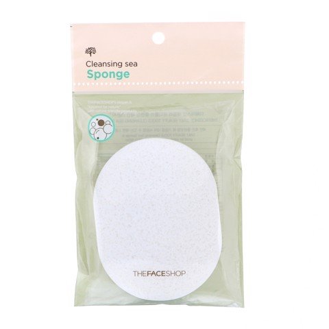 Bọt Biển Rửa Mặt Thefaceshop Beauty Tools Natural Cleansing Sea Sponge
