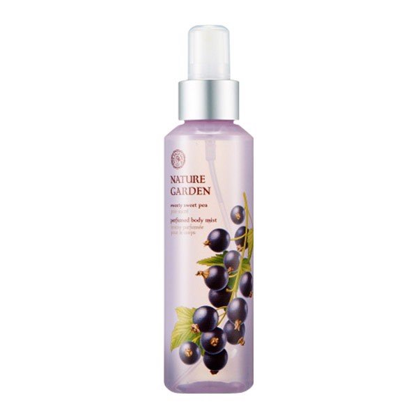 Xịt Dưỡng Thể Thefaceshop Nature Garden Sweety Sweet Pea Perfumed Body Mist 155Ml