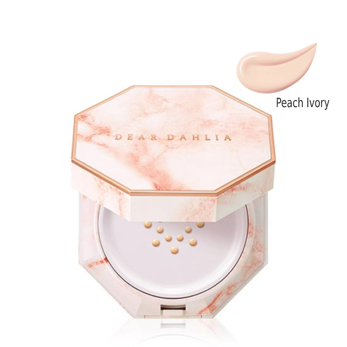 Kem Nền Trang Điểm Dear Dahlia Blooming Edition Skin Paradise Pure Moisture Cushion Foundation (Peach Ivory) 14Ml