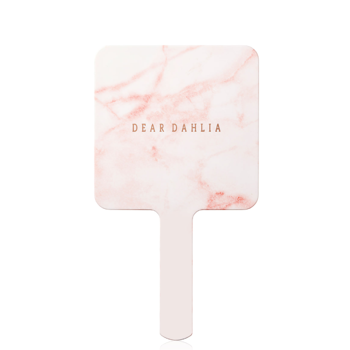 (Gwp) Gương Trang Điểm Dear Dahlia Mini Marble Hand Mirror (Pink 2019)
