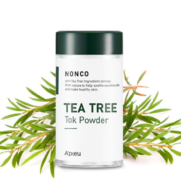 Bột Dưỡng Da Chăm Sóc Đốm Mụn A'pieu Nonco Tea Tree Tok Powder