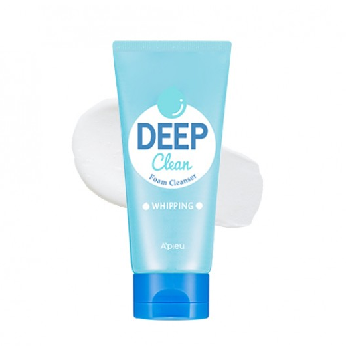 Sữa Rửa Mặt Làm Sạch Sâu A'pieu Deep Clean Foam Cleanser Whipping 130Ml [Không Đổi Trả, Hsd Từ Tháng 10/2022 Đến Tháng 12/2022]