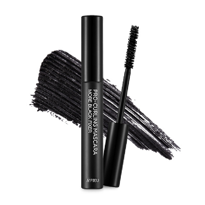 Mascara Chải Mi A'pieu Pro Curling More Black Fixer [Không Đổi Trả, Hsd Từ Tháng 10/2022 Đến Tháng 12/2022]