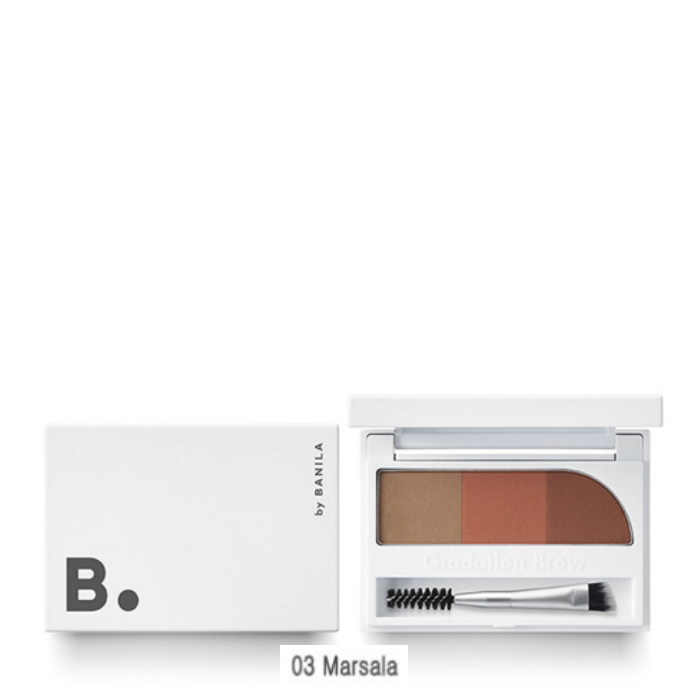 Bột Tán Chân Mày B. By Banila Truetrick Brow Palette 03 Marsala