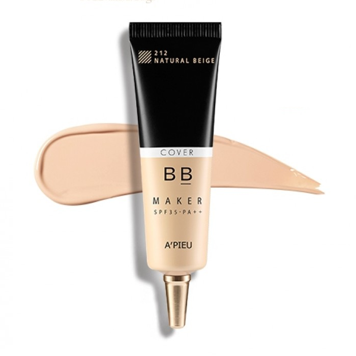 Kem Nền Trang Điểm A'pieu Bb Maker Spf35/Pa++ (Cover/Natural Beige)