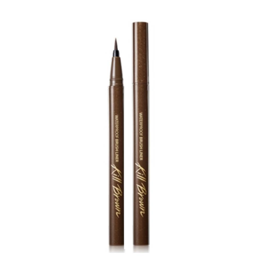 Viền Mắt Dạng Bút Lông Tiện Lợi Clio Waterproof Brush Liner Kill Brown Original (H&B)
