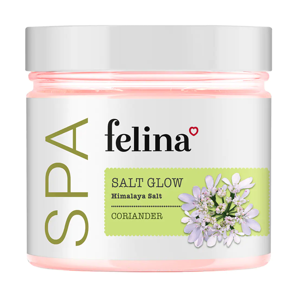 Muối Biển Tẩy Tế Bào Chết Chiết Xuất Ngò Felina Salt Glow Coriander 500G