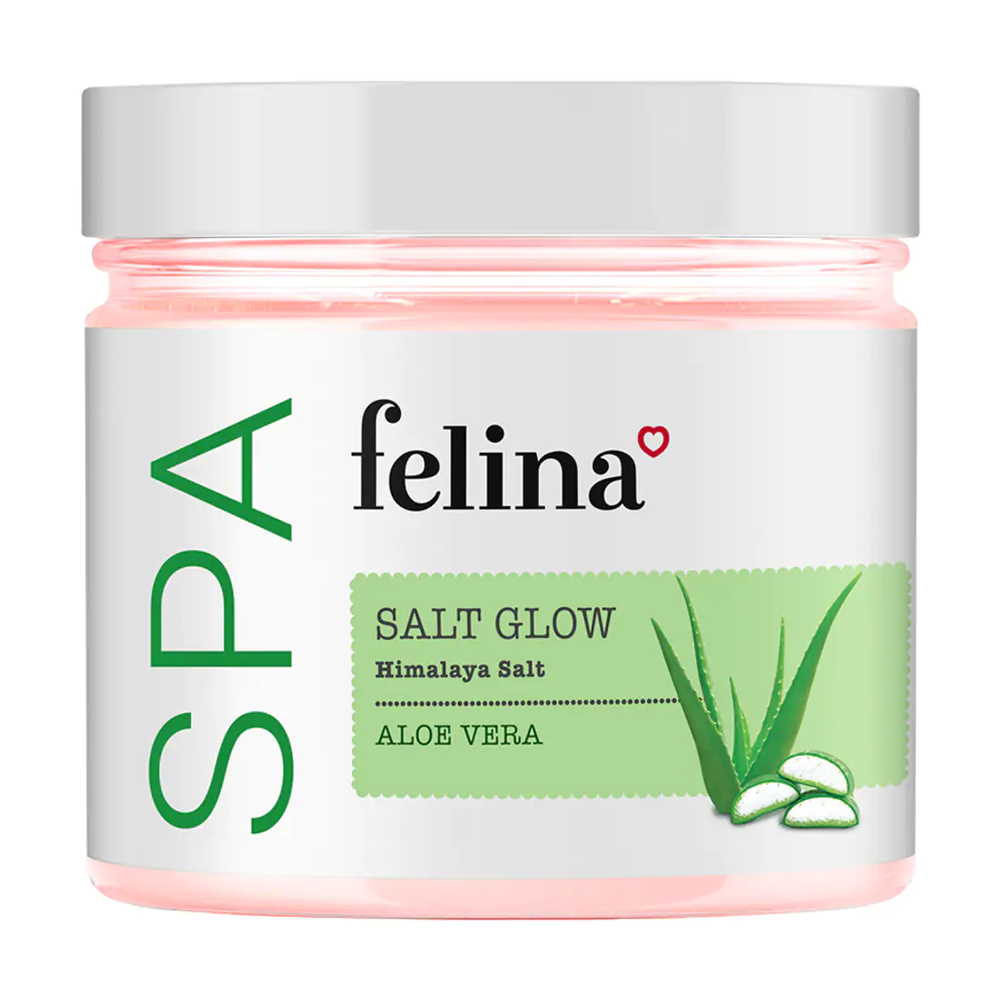 Muối Biển Tẩy Tế Bào Chết Chiết Xuất Nha Đam Felina Salt Glow Alove Vera 500G