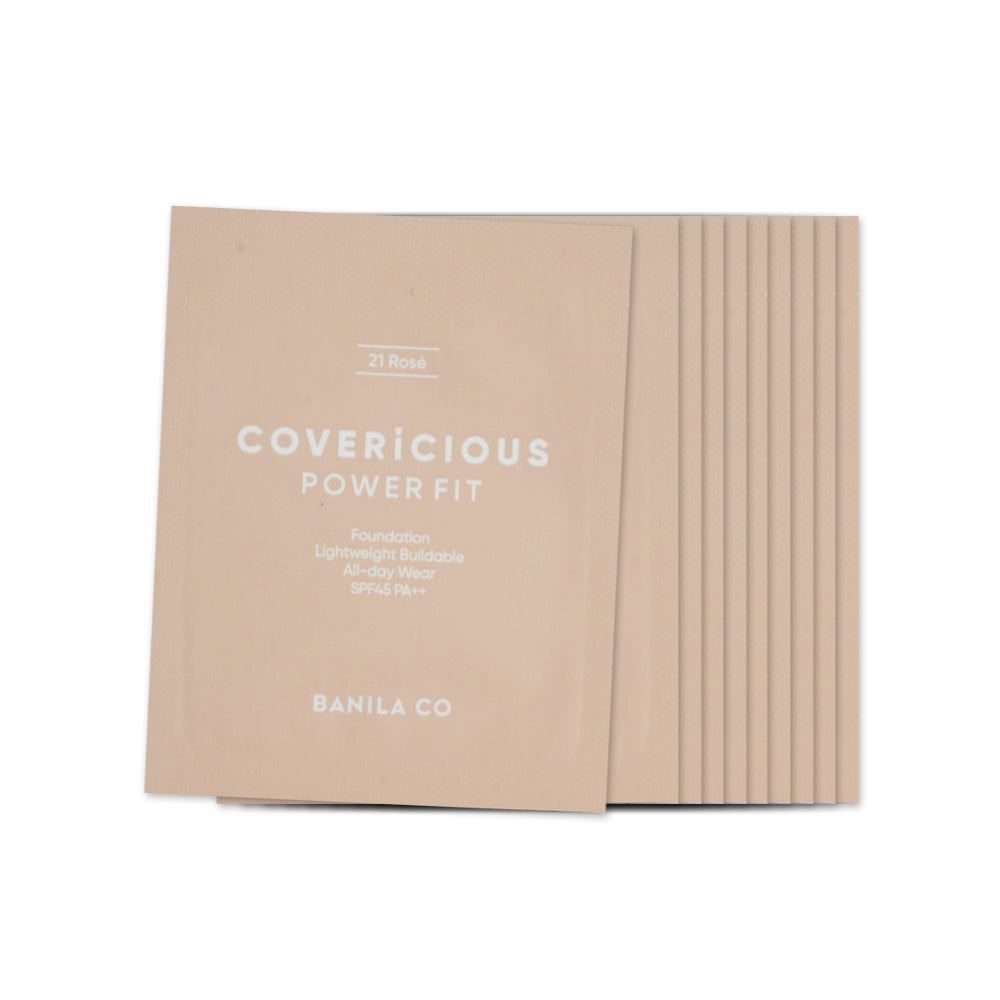 (Sample) Kem Nền Trang Điểm Banila Co Covericious Power Fit Foundation #21 Rose (1Ml)