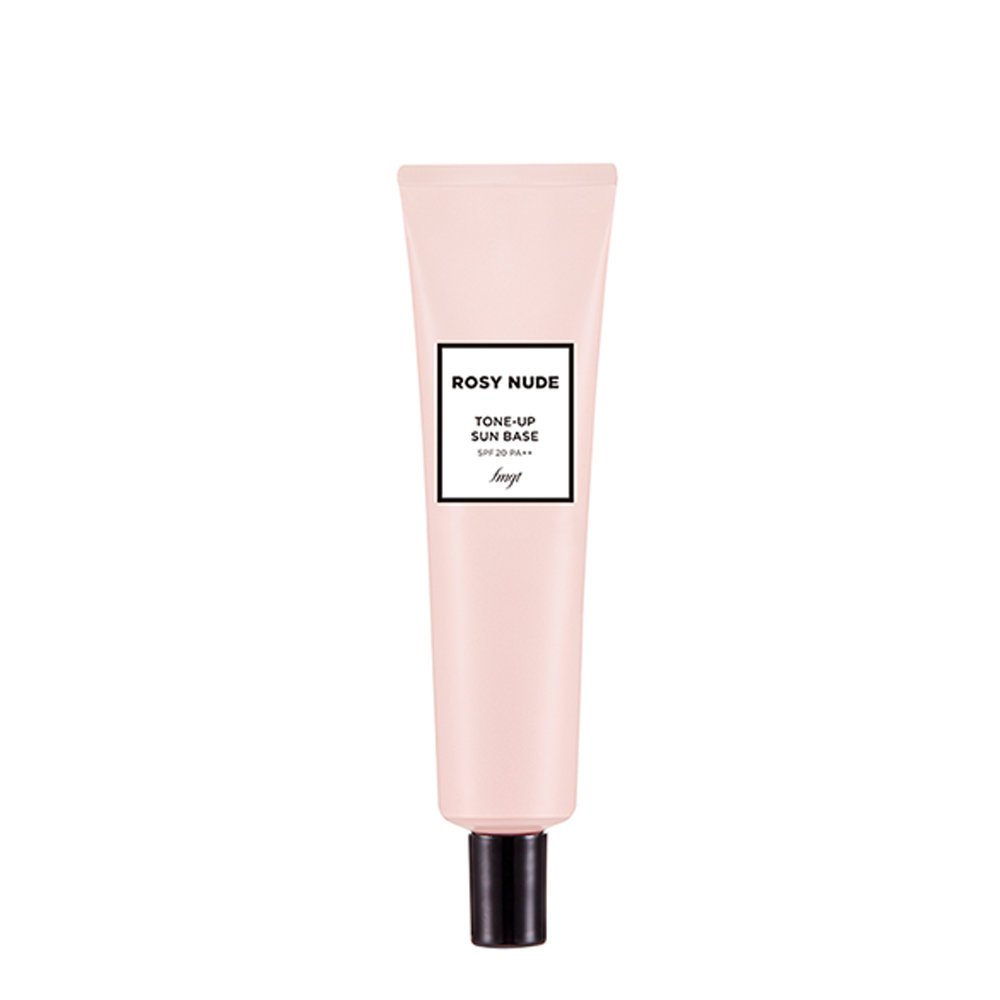 [Fmgt] Kem Lót Trang Điểm Nâng Tông Da Thefaceshop Rosy Nude Tone - Up Sun Base Spf20 Pa++ 40Ml