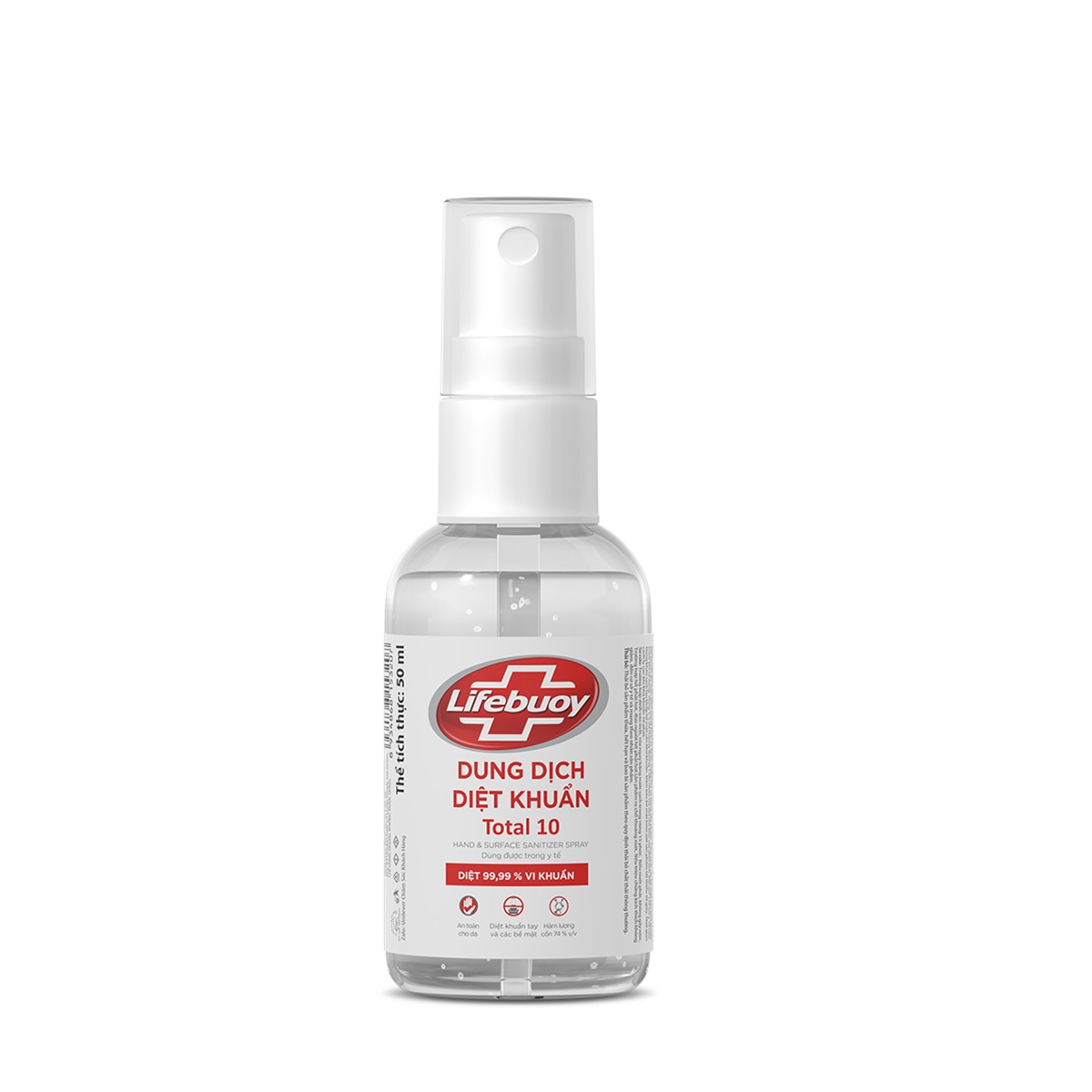 Nước Rửa Tay Khô Dạng Xịt Lifebuoy Hand Gel Virus 50Ml