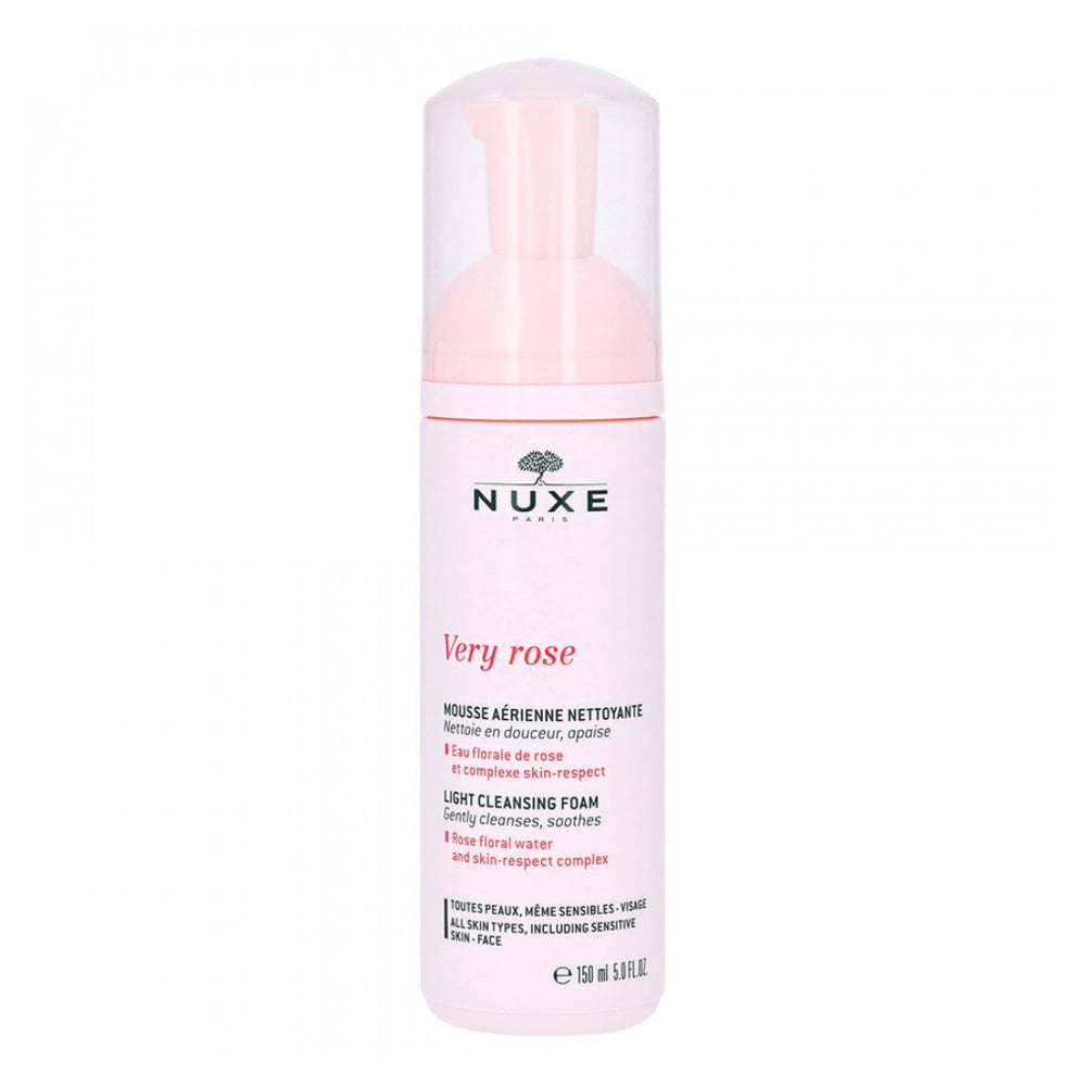 Sữa Rửa Mặt Tạo Bọt Nuxe Very Rose Light Cleansing Foam 150Ml