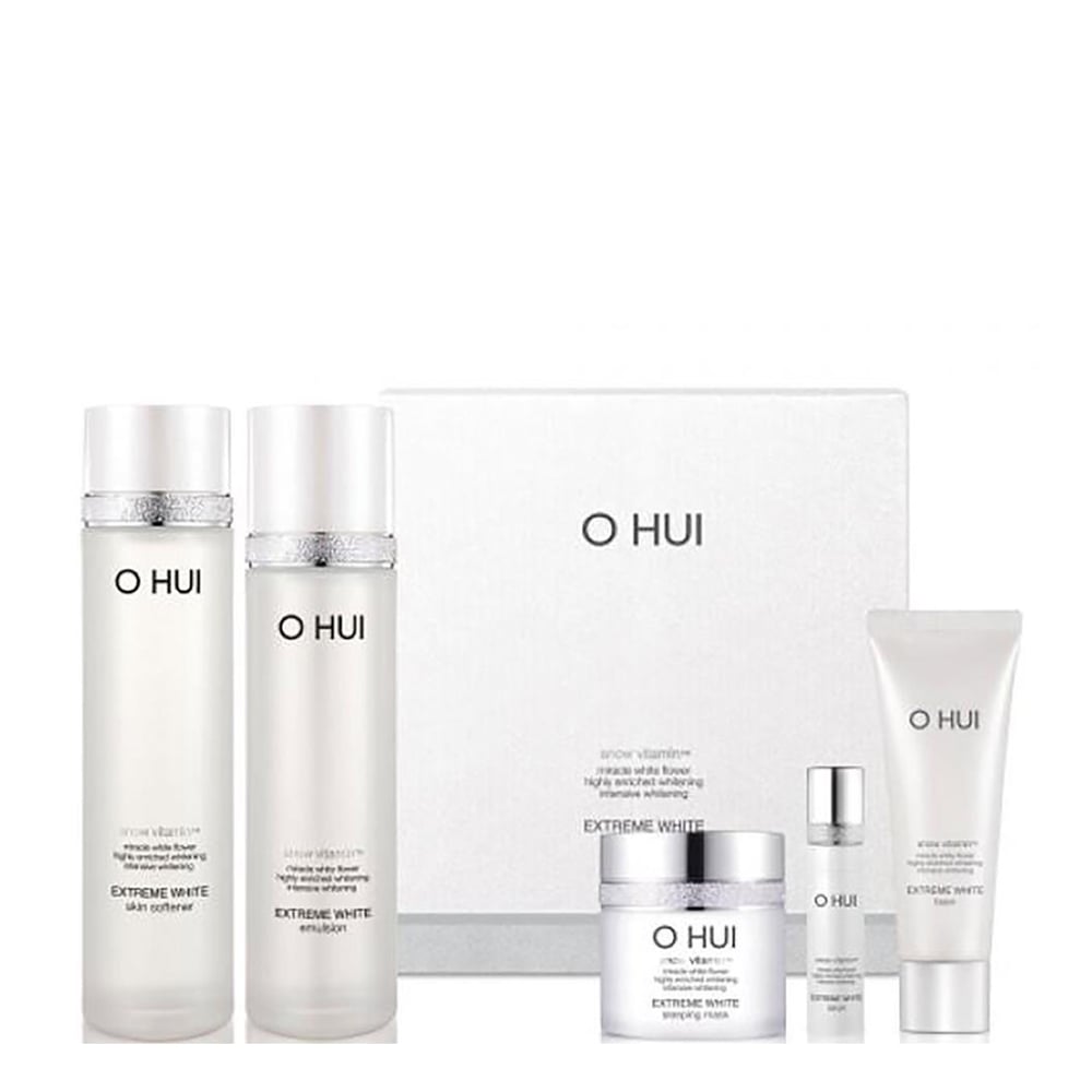 Bộ Dưỡng Trắng Da Ohui Extreme White 4Pcs Special Set
