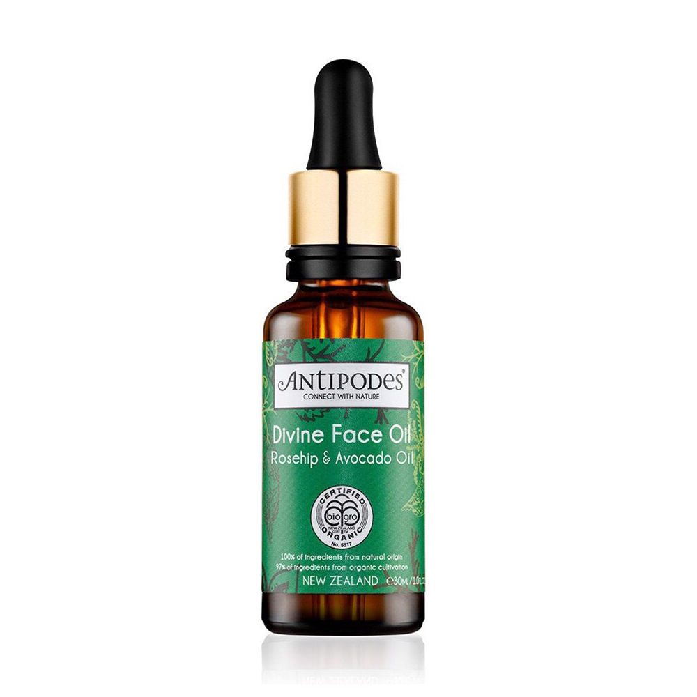 Tinh Dầu Dưỡng Da Mặt Antipodes Divine Face Oil Rosehip & Avocado Oil 30Ml
