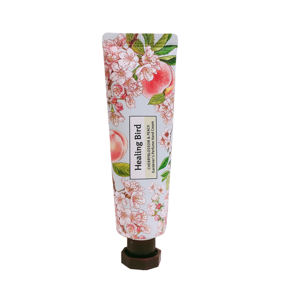 Kem Dưỡng Tay Làm Mềm Da Healing Brid Gardener's Perf Handcream Cherry Blossom&Peach 30Ml (Hương Hoa Anh Đào)